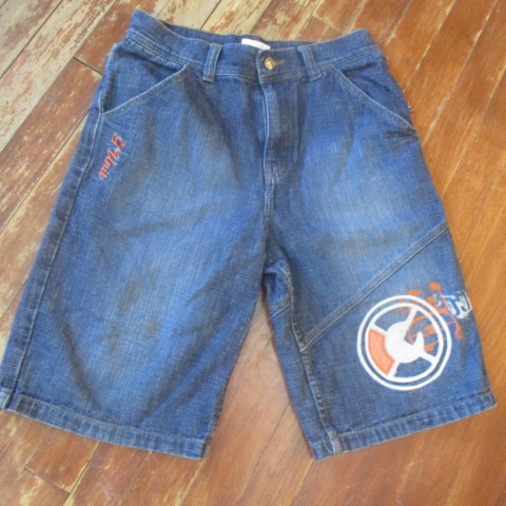 Vintage G-Unit Boys Jean Shorts Fifty 50 Hip-Hop